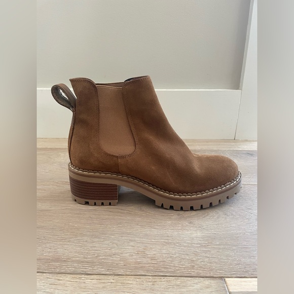 Bertuchi tan leather suede boots made in Spain - size 7.5 (38) - Picture 8 of 13